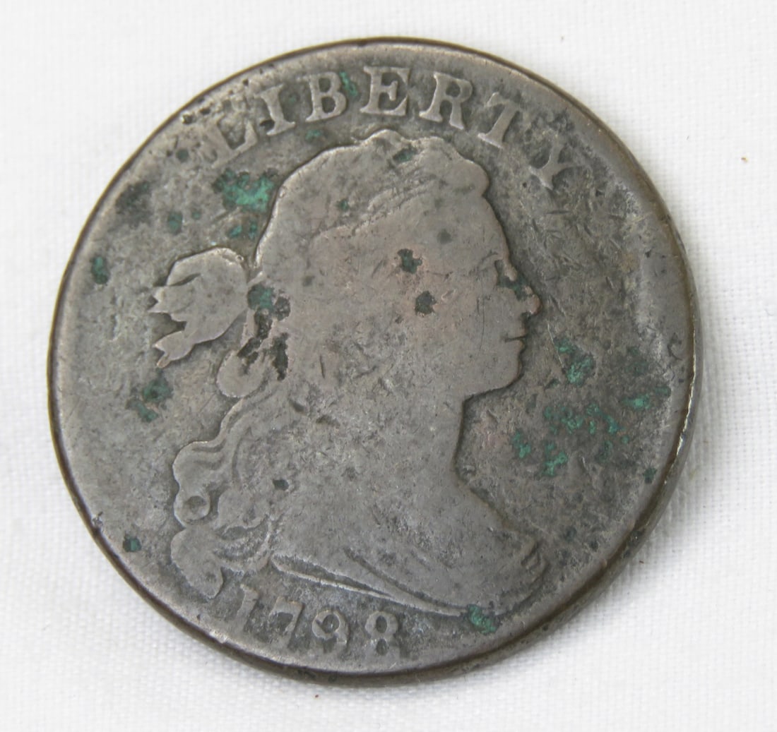 1798 Draped Bust Large Cent (1 of 2)