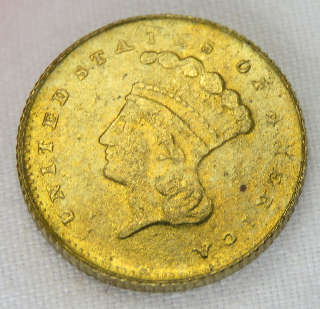 1876 $1 Gold Princess Head (1 of 2)