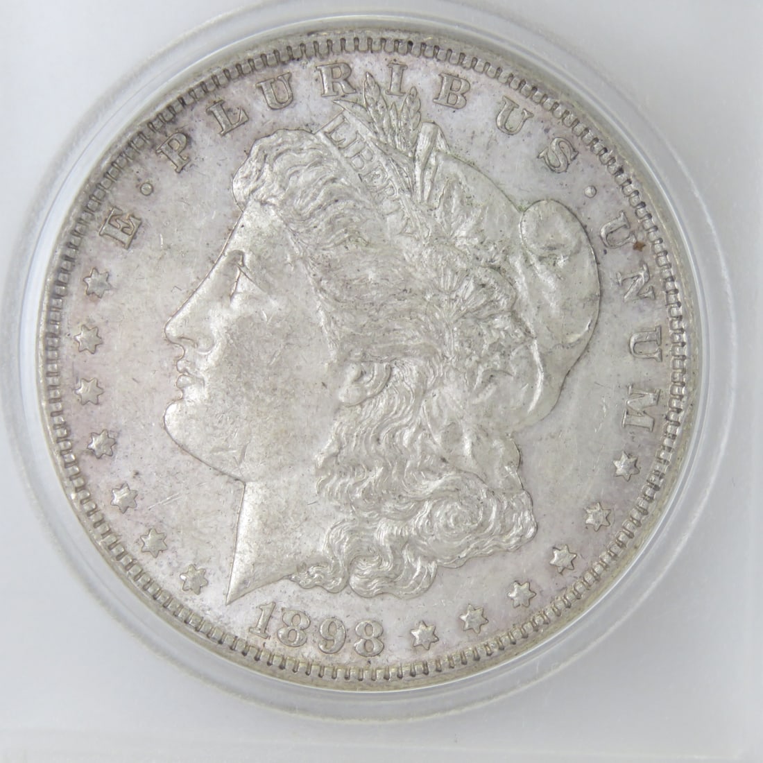 1898 Morgan Silver Dollar BU (1 of 4)