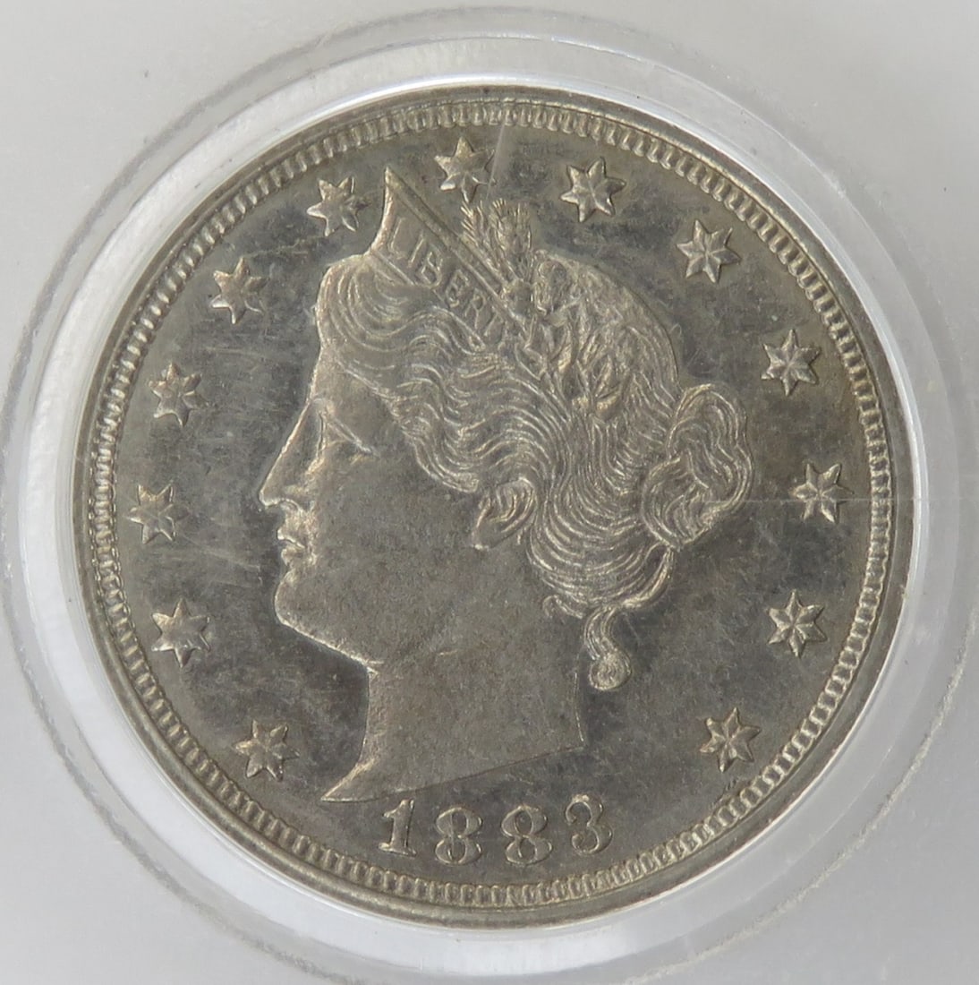 1883 No Cents Liberty V Nickel UNC (1 of 6)