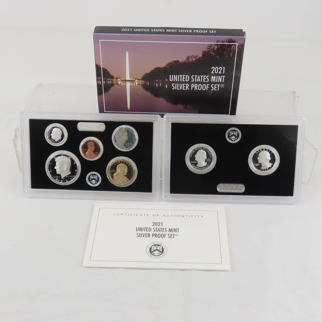 2021 US Mint Silver Proof Set (1 of 12)