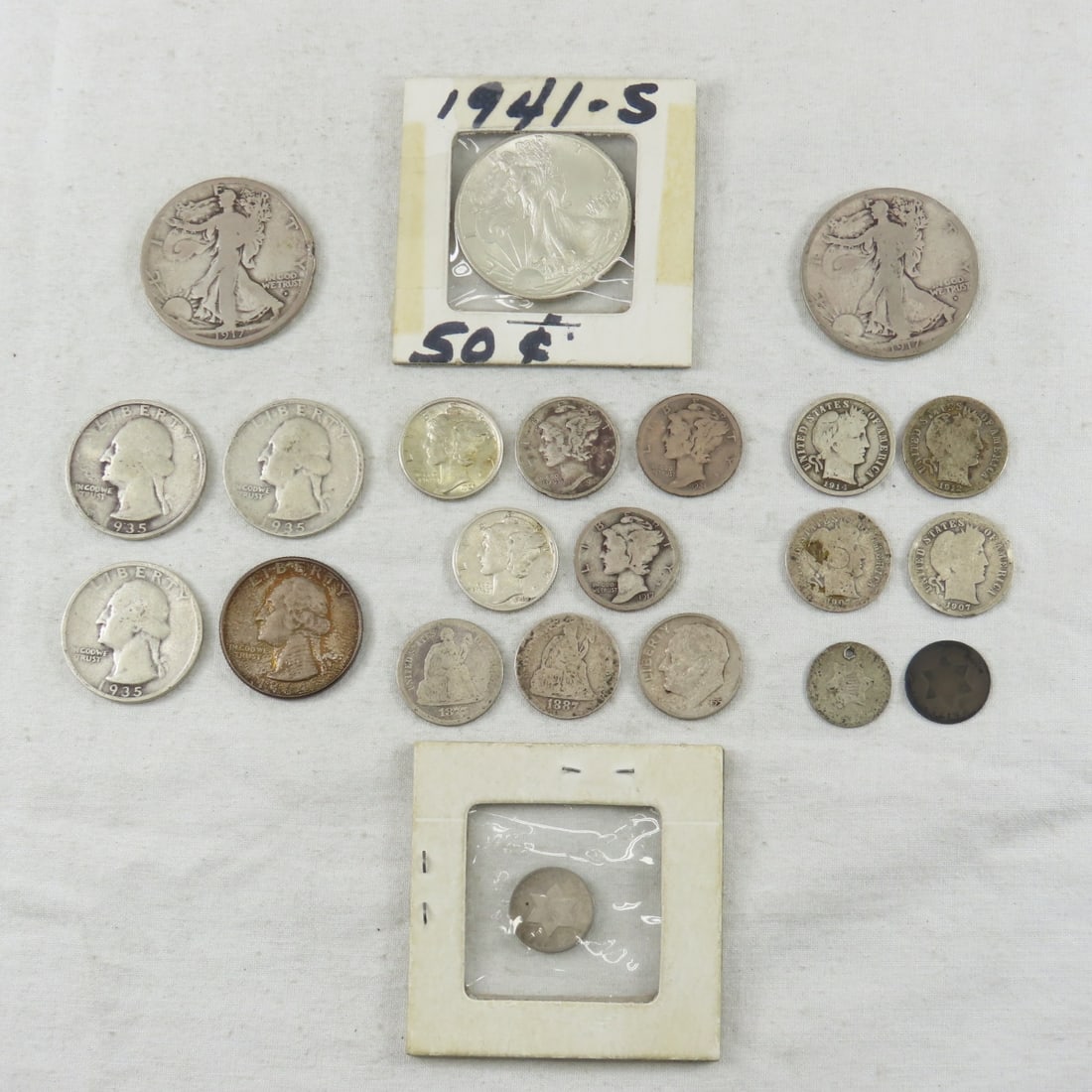 Mixed US Silver Coins (1 of 16)
