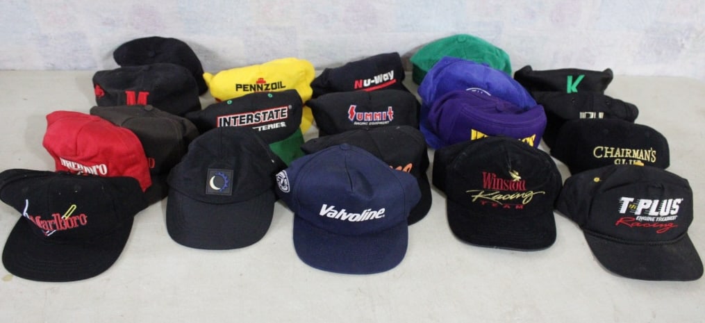 20 Vtg Snapback Trucker Adv. Caps/Hats (1 of 10)