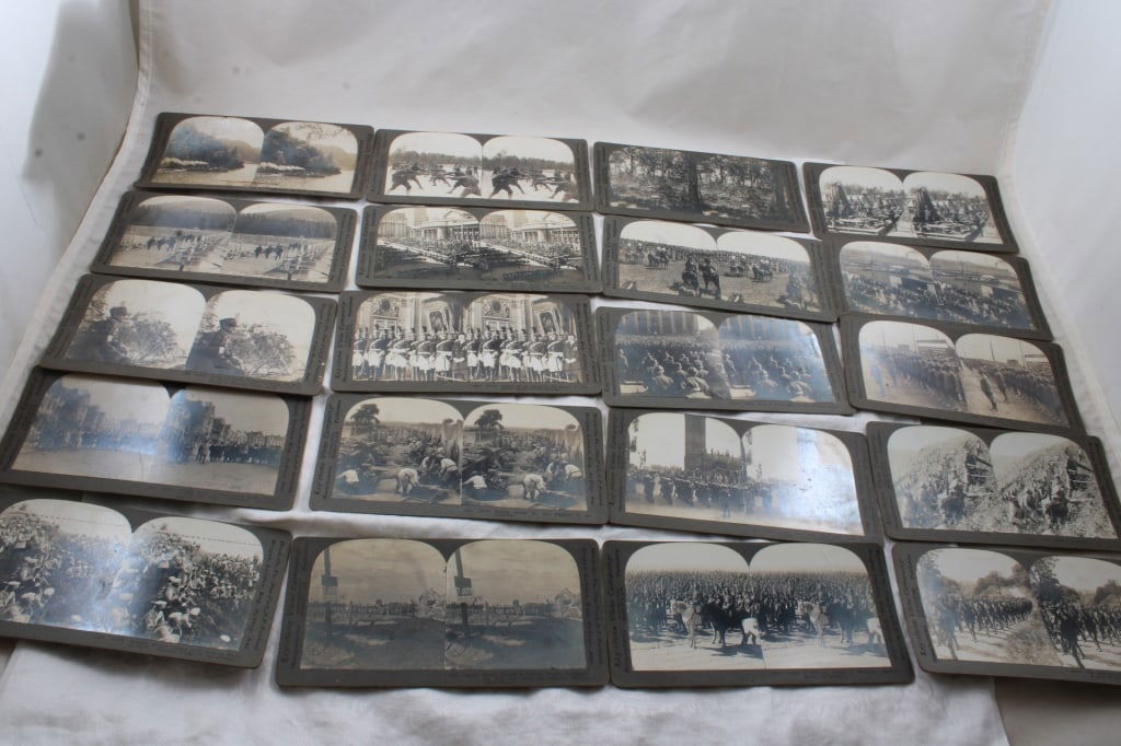 20 WW1 Stereoview Cards (1 of 14)