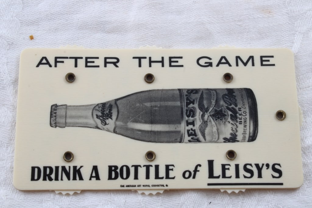 Vintage After the Game Leisy's Beer Score Card (1 of 2)