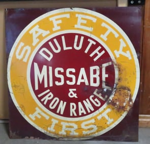 DM&IR Steel Sign - 36X36"
