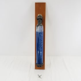 C&NW Glass Tube Fire Extinguisher & Bracket