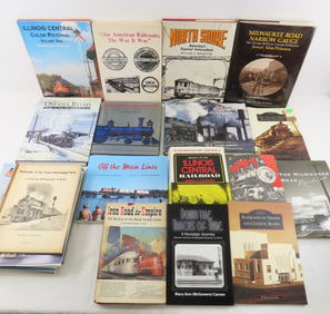 IC, BR, RI, CGW, Milwaukee Rd & Other Books