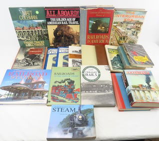 Assorted Railroad Non-Fiction Books