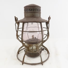 CPRY Tall ET Wright marked Lantern