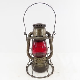 M&STL Dietz Vesta Red Globe Lantern