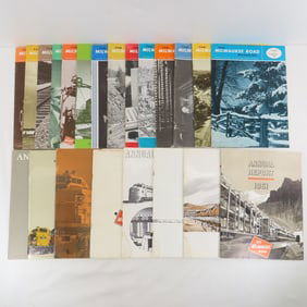 Milwaukee Road Annual Reports & Employee Mags