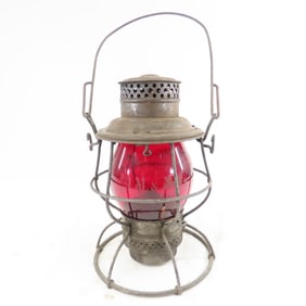 DM&N RY tall Adlake Reliable marked Lantern