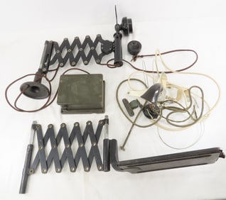 Western Electric Scissor Arm Wall Phone & More
