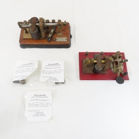 Soo Line Phillips Sounder & EF Johnson Sounder/key