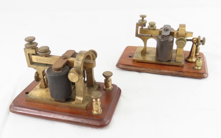 2 Bunnell telegraph sounders