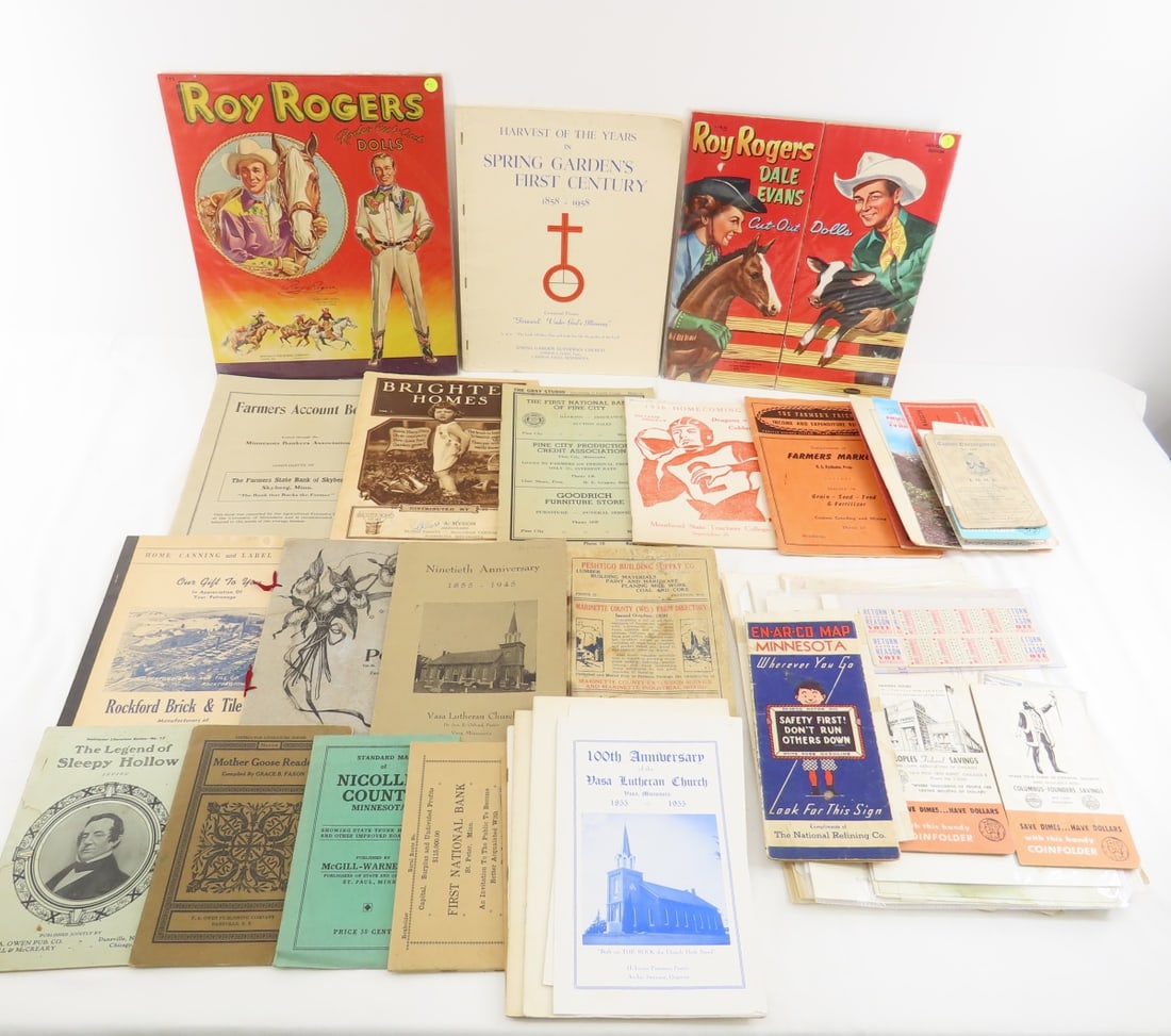 Roy Rogers, N History & Other Ephemera: Roy Rogers, N History & Other Ephemera - Please ask questions and read terms & conditions before bidding.