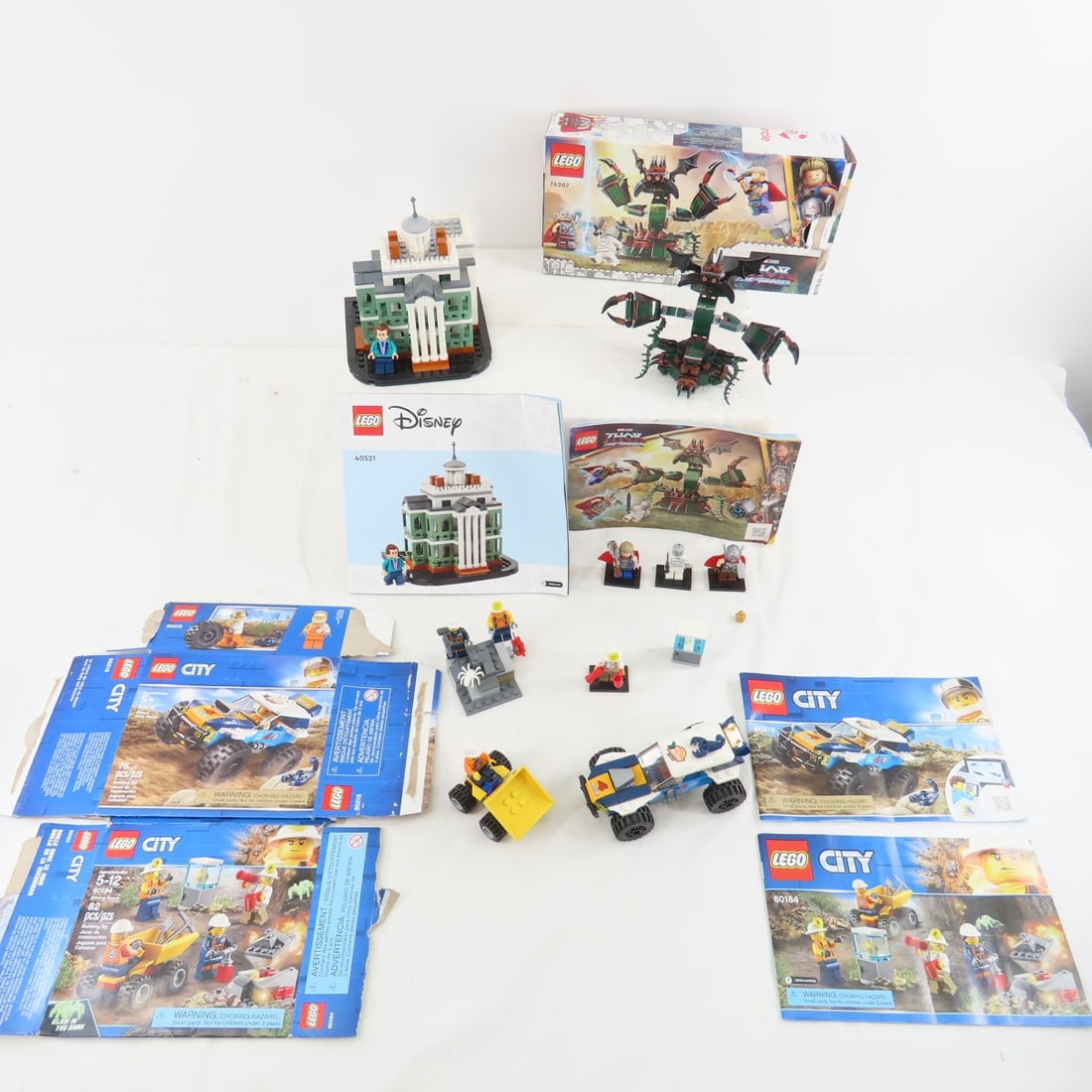 Disney, City, & Thor Lego sets (1 of 18)