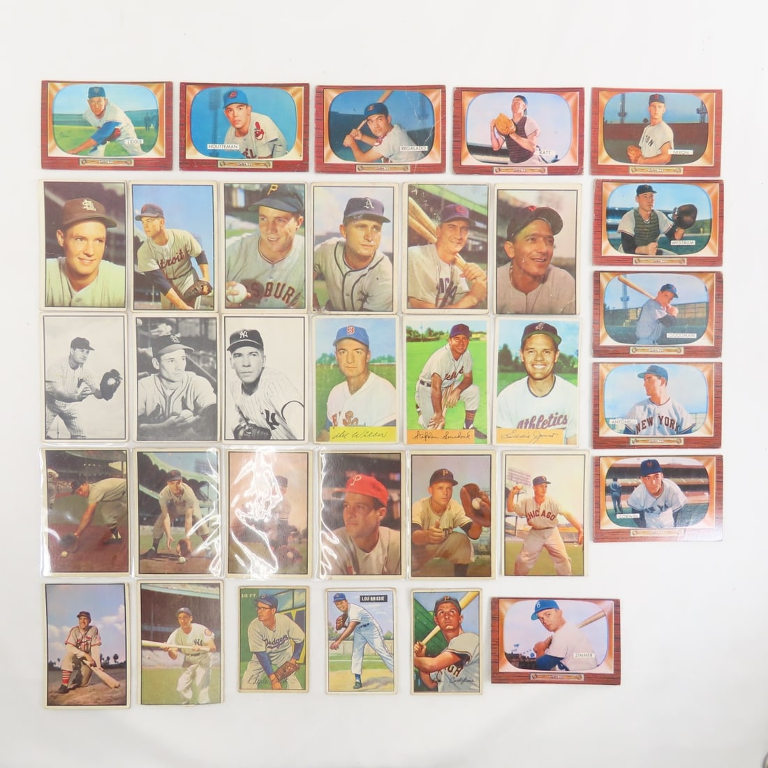 33 1951-1955 Bowman Baseball Cards (1 of 11)