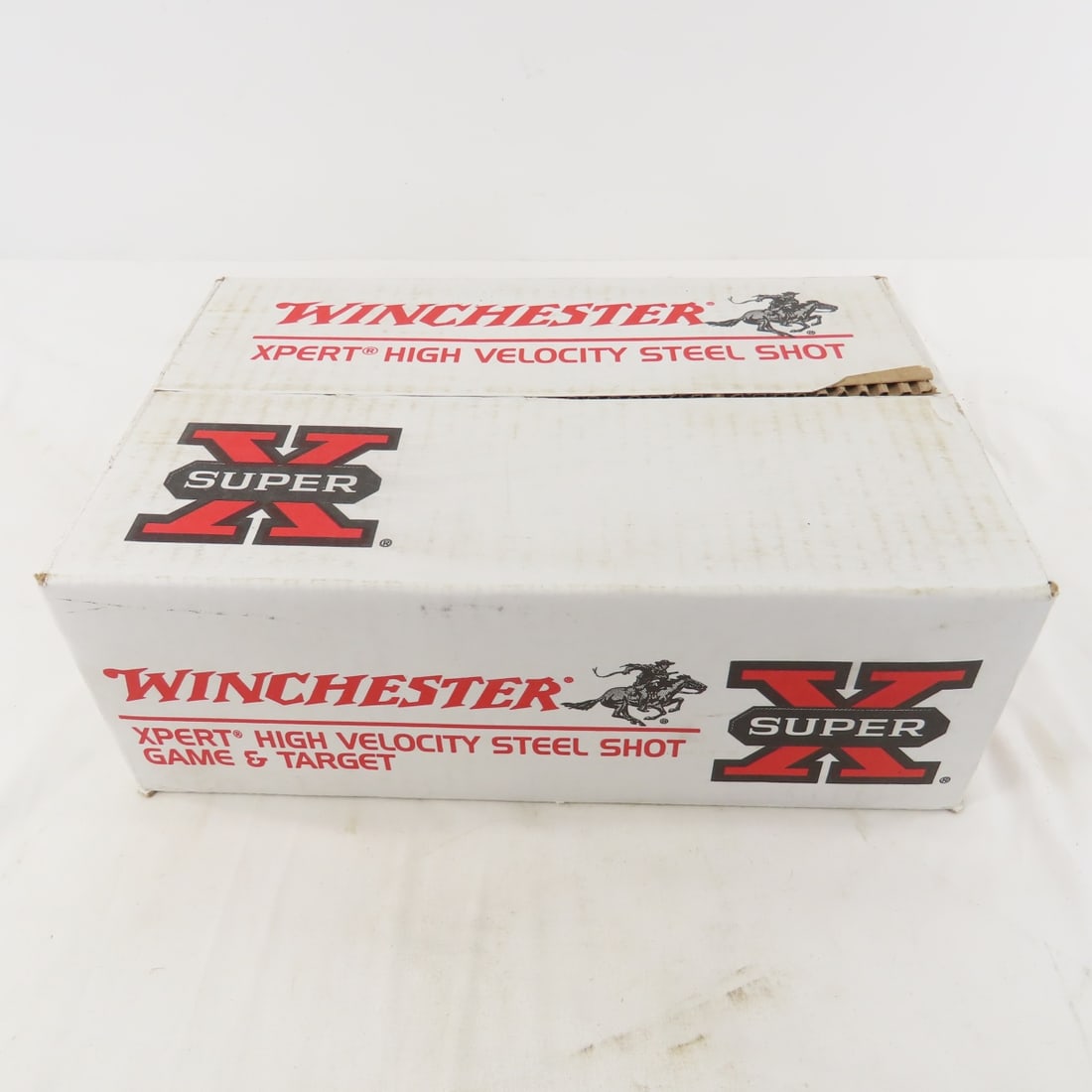 Ammunition 250 rounds Winchester 12ga: Ammunition 250 rounds Winchester 12ga-2 3/4 game & target steel shot sealed box. Please ask questions and read terms & conditions before bidding.