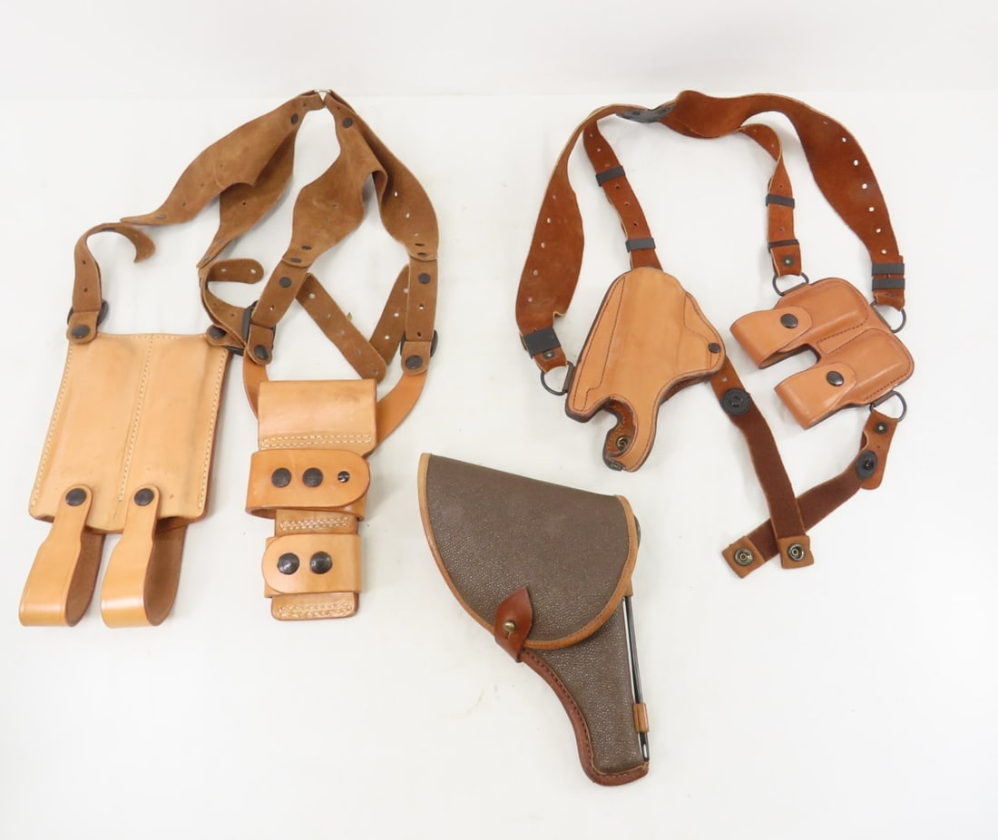 Bianchi & other leather holsters & accessories (1 of 16)