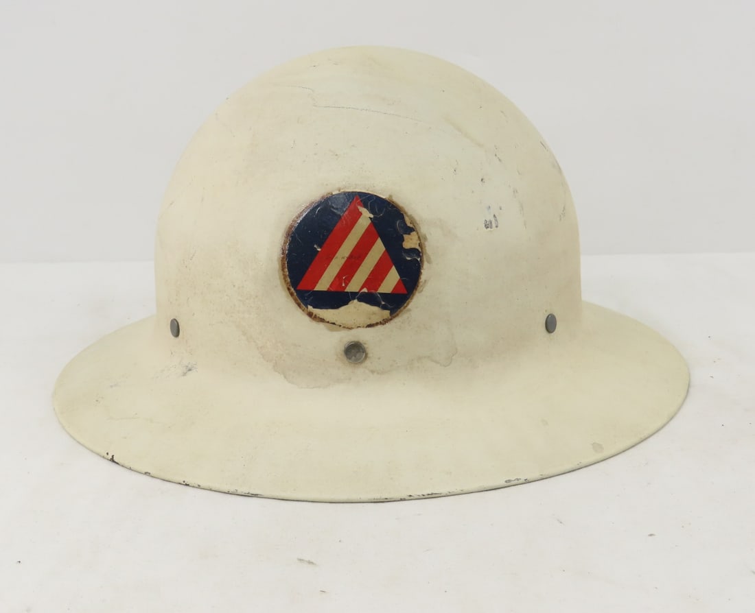 WWII Air Raid Warden Helmet (1 of 7)