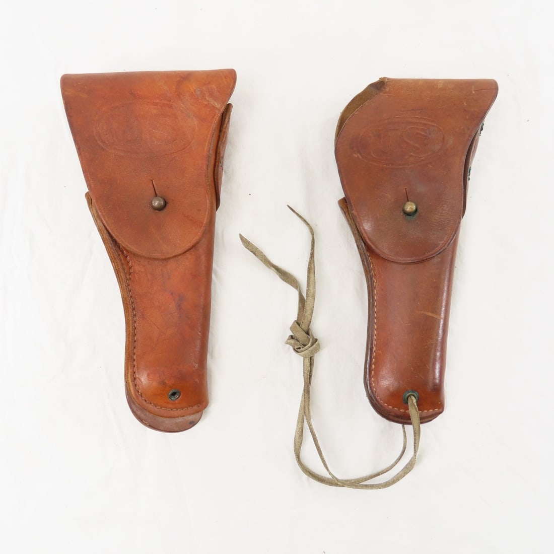 Enger-Kress 1942 & Boyt 44 leather holsters (1 of 12)