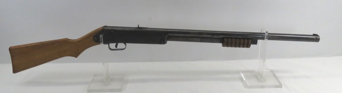 Daisy No 107 Buck Jones Special Air Rifle: Daisy No 107 Buck Jones Special Air Rifle - Compass, Sundial Stock, Has Compression Please read terms & conditions and ask questions before bidding.