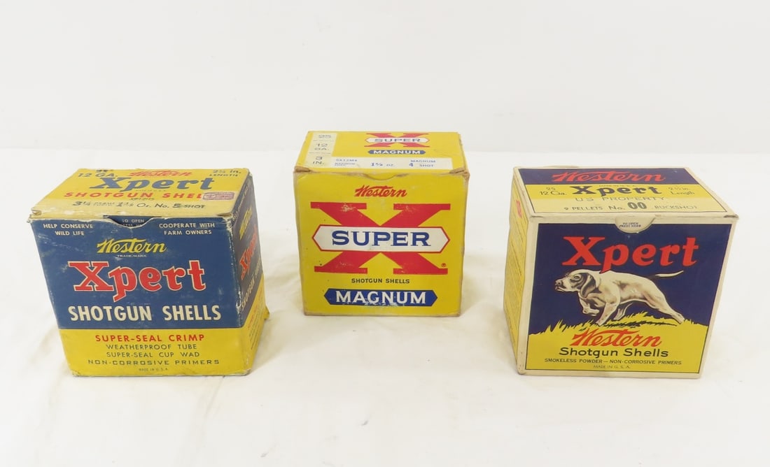 68 Vintage Western 12 GA Cartridges in Boxes (1 of 16)