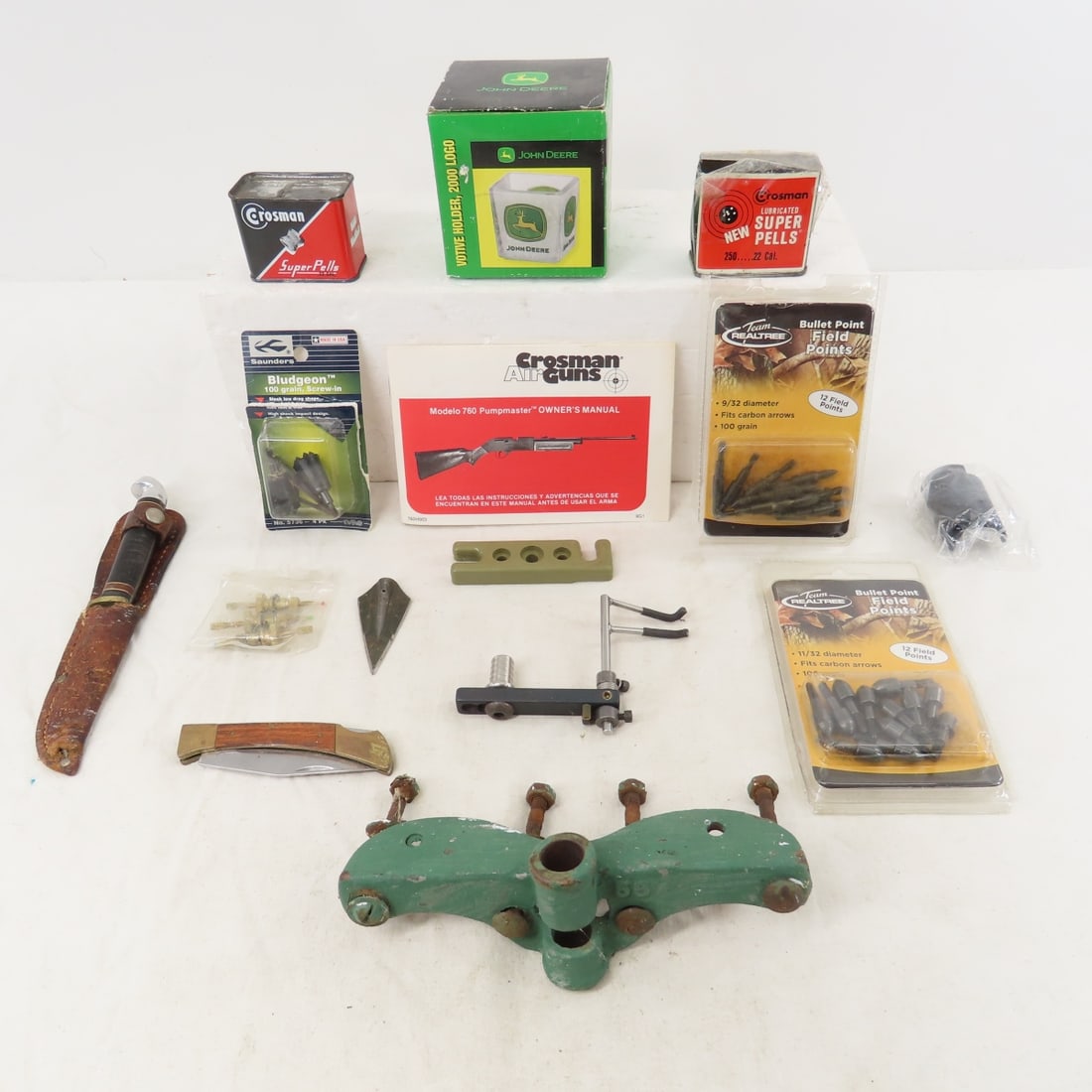 Archery accessories and knife, pellets & more (1 of 18)