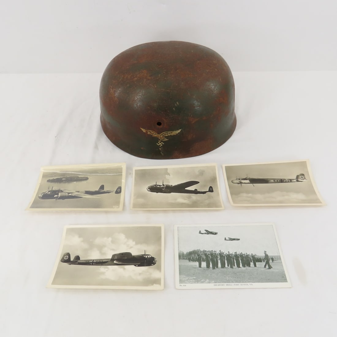 WWII German Paratrooper Fallschirmjager M38 Helmet (1 of 20)