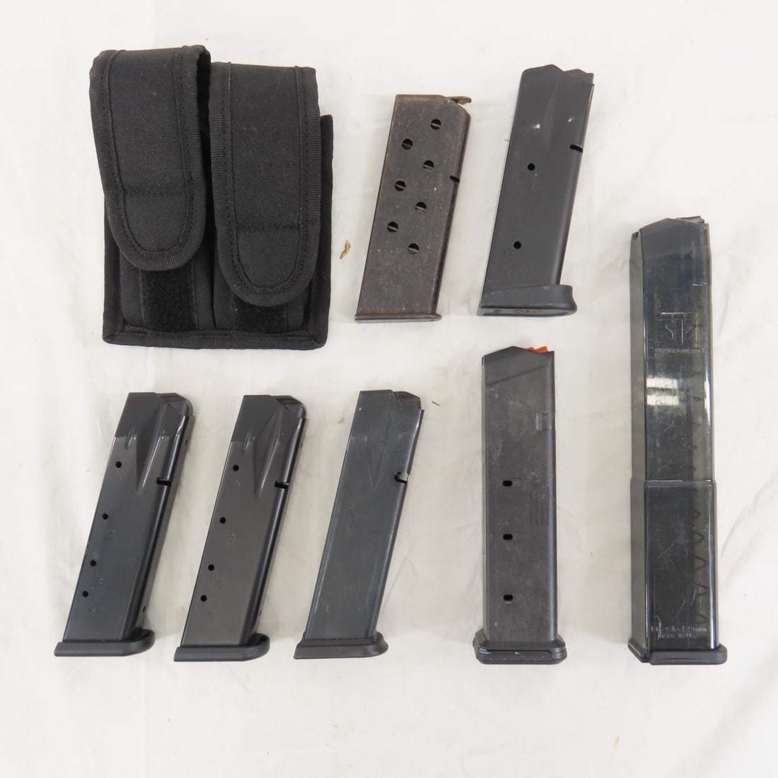 7 mixed handgun magazines (1 of 17)
