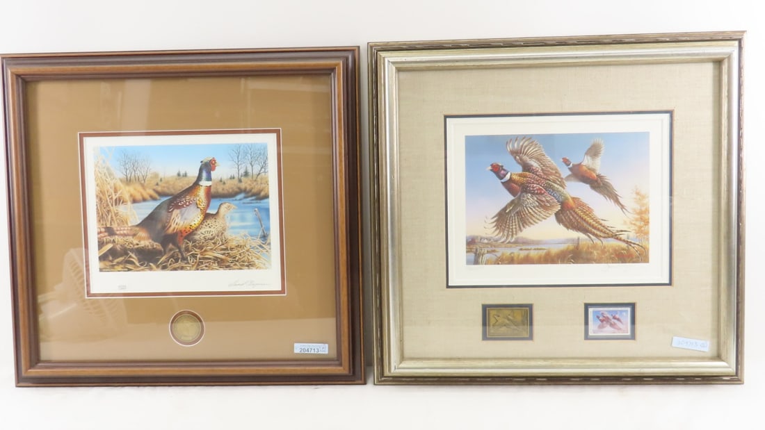1992 Pheasants Forever & 1986 MN Pheasant Stamp (1 of 14)