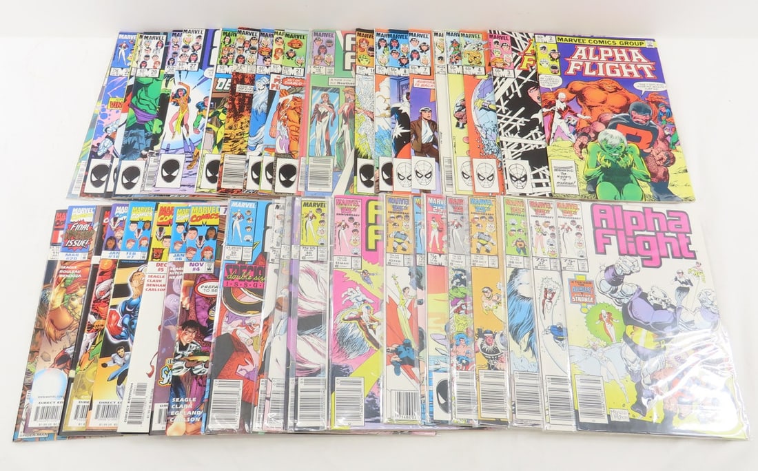 45+ Alpha Flight comics 2-8, 15, 16, 18, 20-24 (1 of 5)