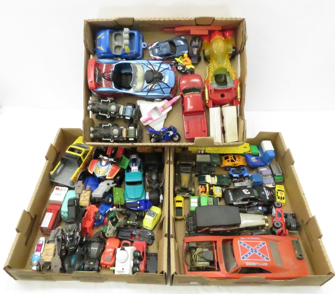 Over 60 Metal & Plastic Cars, Trucks, Vehicles (1 of 9)