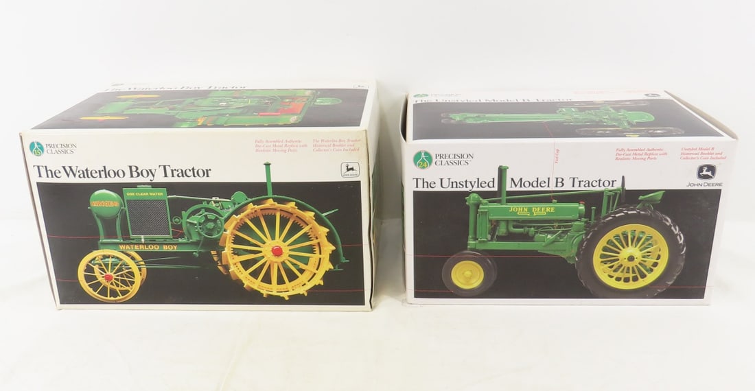 Ertl John Deere Model B & Waterloo Boy Tractors (1 of 19)