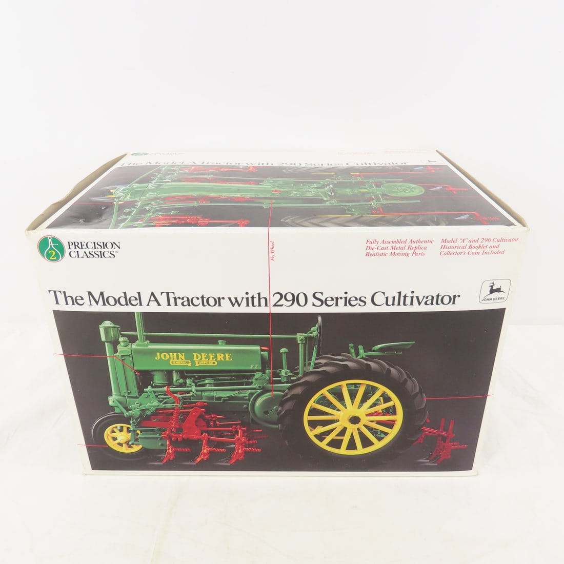 Ertl John Deere Model A Tractor & 290 Cultivator (1 of 11)