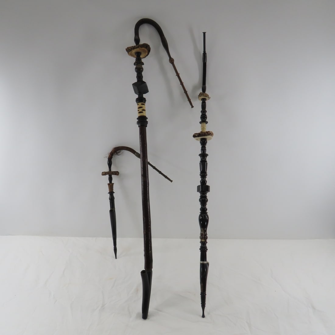 3 Vintage German Style Long Pipes. No Bowls (1 of 14)