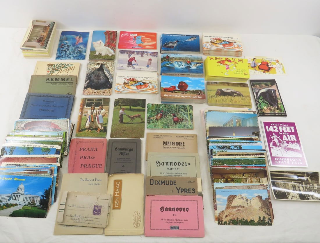 Vintage & Antique Postcards- Some Foreign Travel (1 of 14)