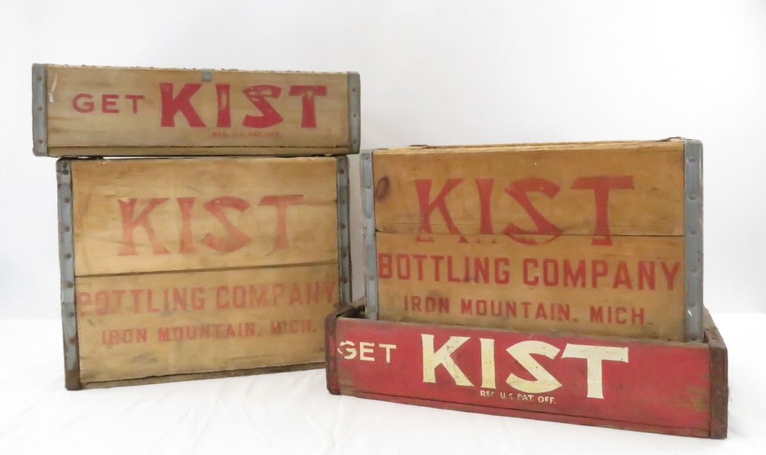 4 Kist Bottling Company Wood Crates (1 of 20)