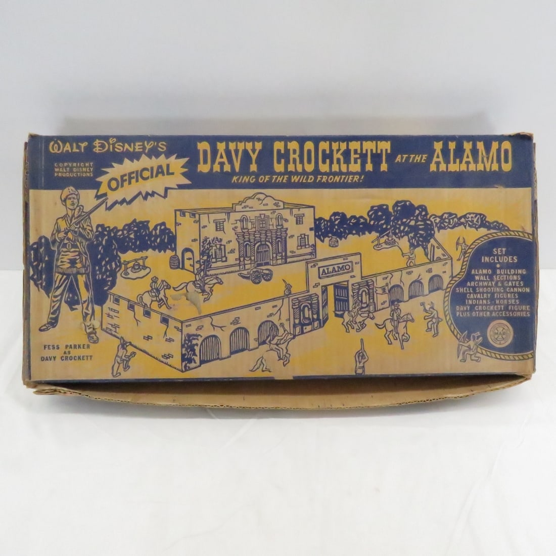 Marx 3530 Davy Crockett at the Alamo - Box only: Marx 3530 Davy Crockett at the Alamo - Box only - Please read terms & conditions and ask questions before bidding.