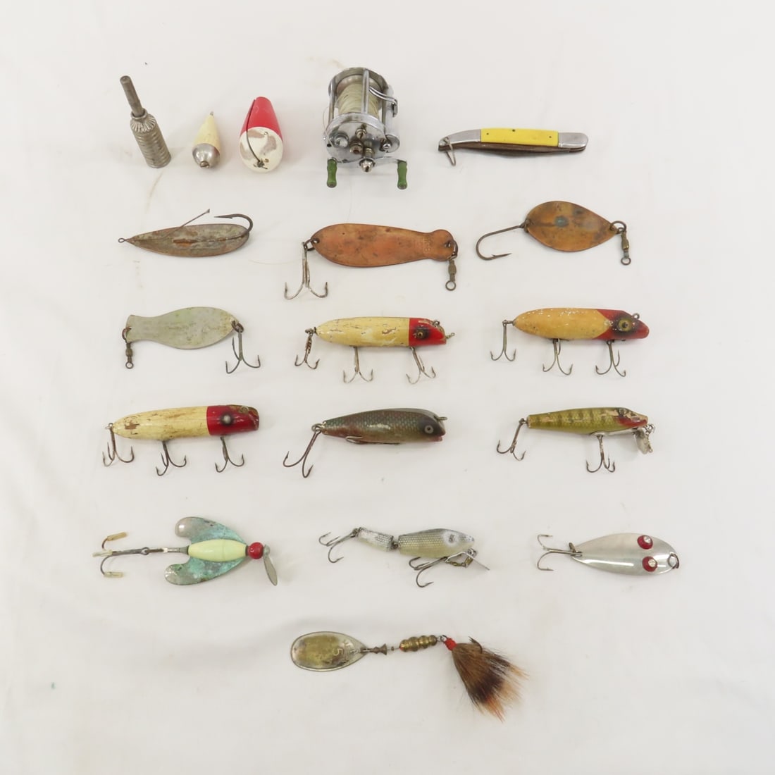 Vintage Fishing Lures & Bait Casting Reel (1 of 20)