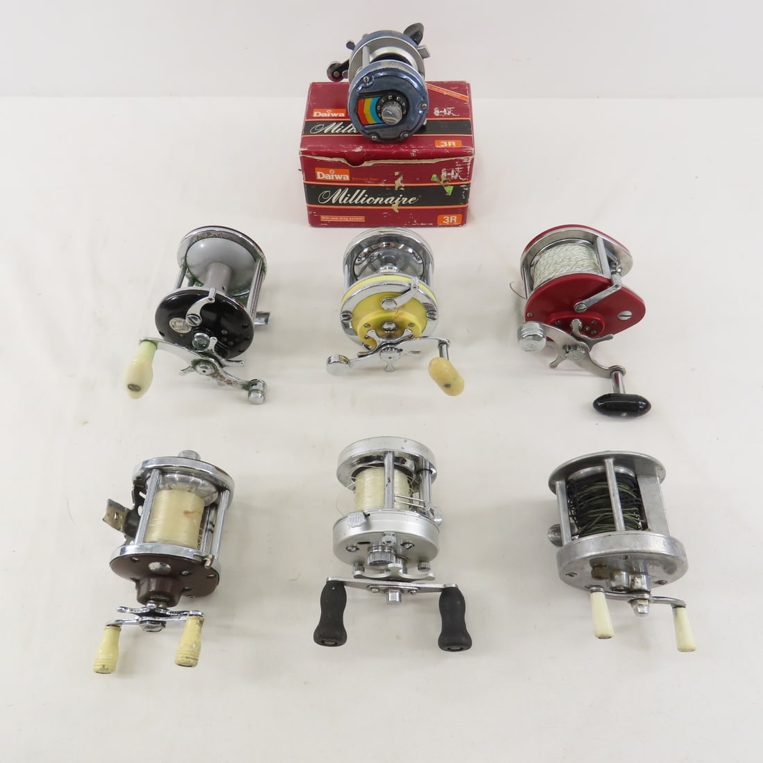 Daiwa, Ocean City, Lawson & other Fishing Reels: Daiwa, Ocean City, Lawson & other Fishing Reels - Please ask questions and read terms & conditions before bidding.