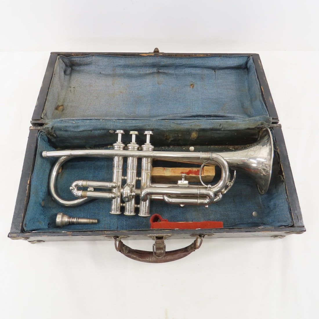 Antique Marceau Silverplate Cornet (1 of 12)