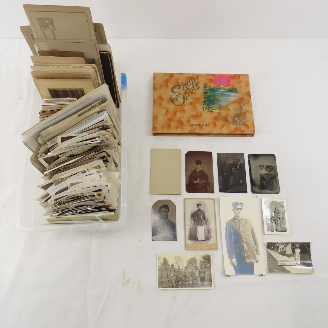 Cabinet Cards, 3 Tin Types & Empty Album (1 of 14)