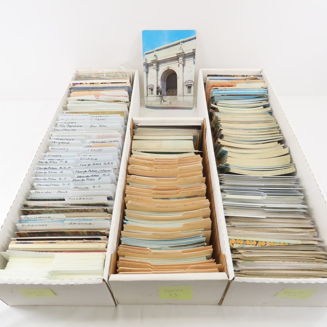 3 Trays of Travel Postcards (1 of 12)