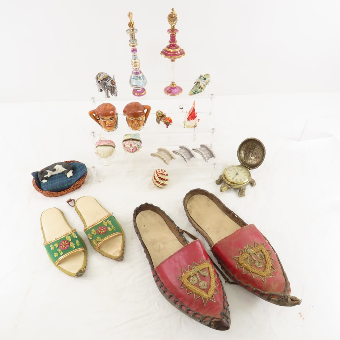 Arabian Slippers, Turtle Clock, Toby Mug S&P (1 of 19)