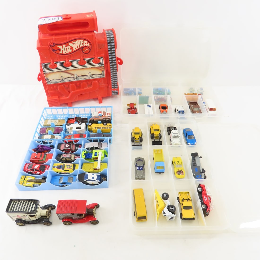 Hot Wheels & Other Mixed Diecast Cars & Trucks: Hot Wheels & Other Mixed Diecast Cars & Trucks -In Cases Please ask questions and read terms & conditions before bidding.