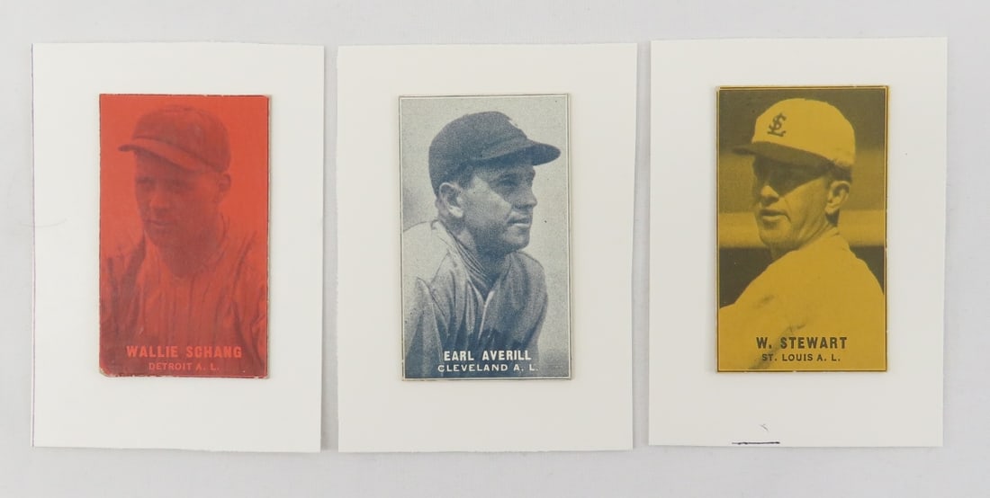 3 1934 Original Baseball Cards (1 of 4)