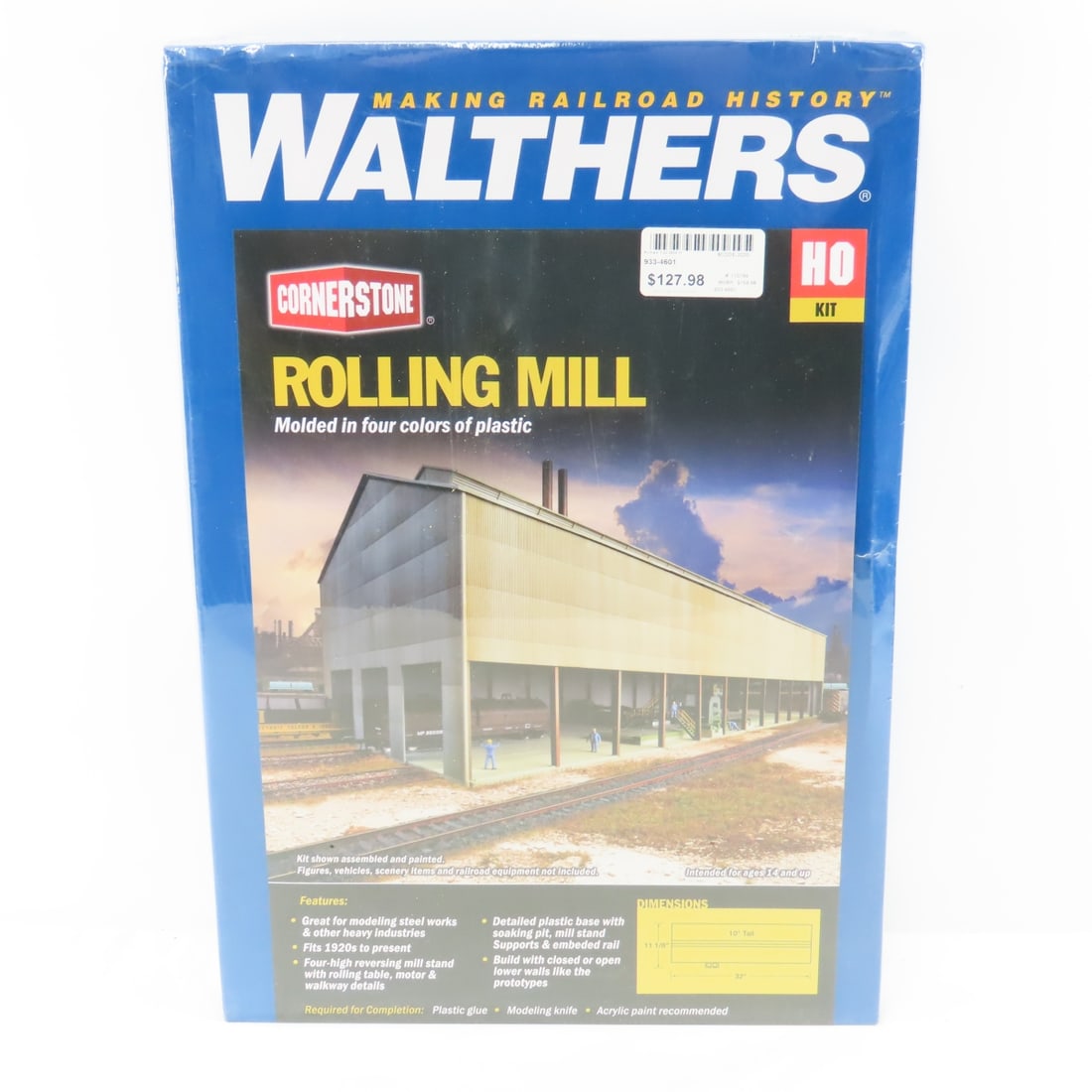 Walthers HO model kit Rolling Mill 933-4601 (1 of 6)